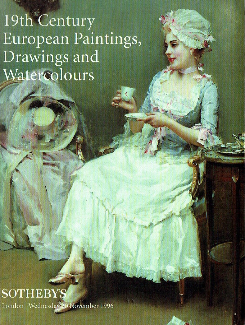 Sothebys November 1996 19th Century European Paintings ,Drawings (Digital only)