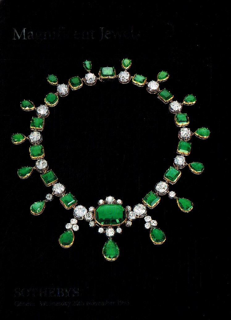 Sothebys November 1996 Magnificent Jewels (Digital Only)