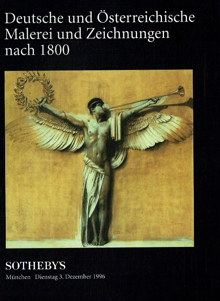 Sothebys December 1996 German and Austrian Painting and Drawings (Digital Only)