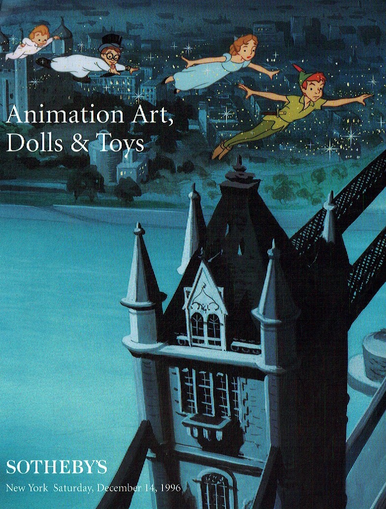 Sothebys & 17th December 1996 Animation Art Dolls & Toys/Collecto (Digital Only)