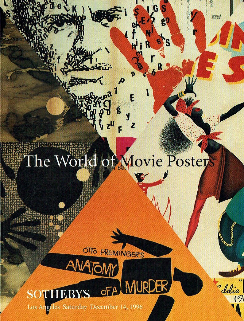 Sothebys December 1996 The World of Movie Posters (Digitial Only)