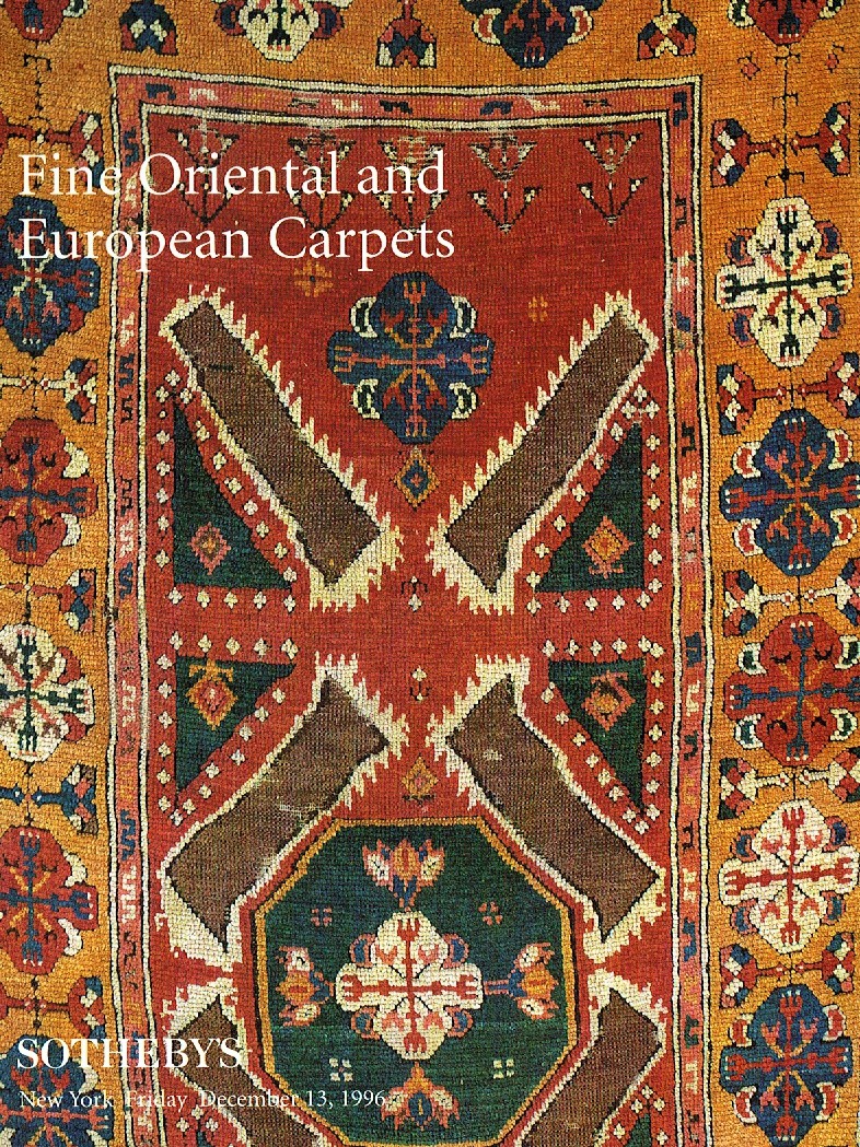 Sothebys December 1996 Fine Oriental & European Carpets???? ? (Digitial Only)