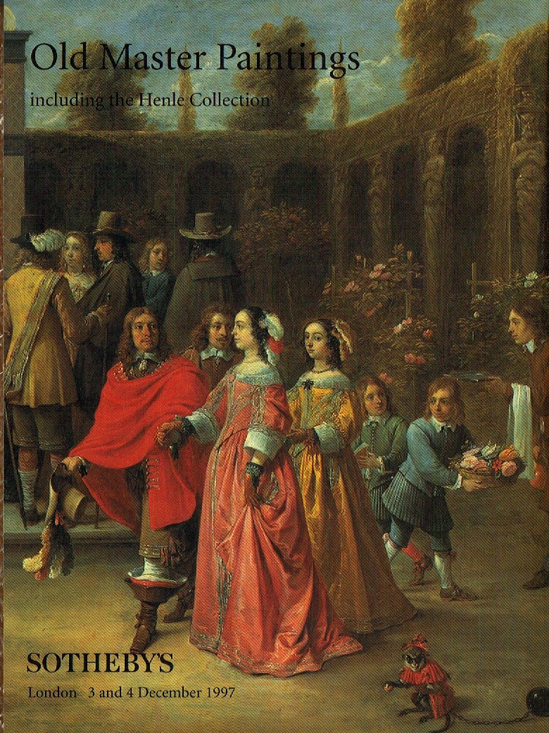 Sothebys & 4th December 1997 Old Master Paintings including the H (Digital Only)