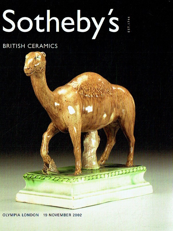 Sothebys November 2002 British Ceramics (Digital Only)