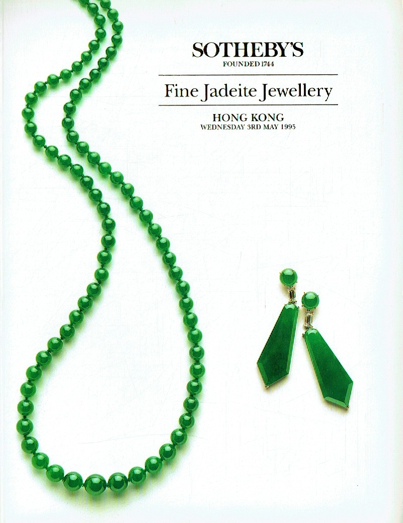 Sothebys May 1995 Fine Jadeite Jewellery (Digitial Only)