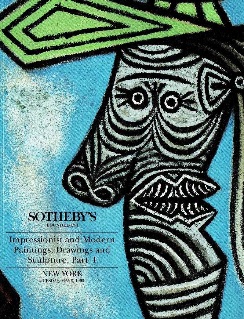 Sothebys May 1995 Impressionist and Modern Paintings, Drawings an (Digital Only)