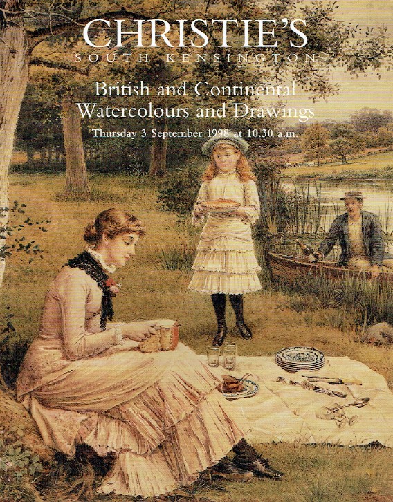 Christies September 1998 British and Continental Watercolours & (Digital Only)