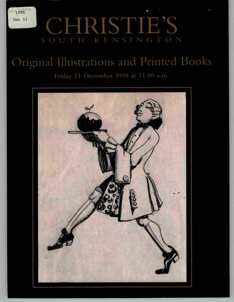 Christies December 1998 Original Illustrations & Printed Books (Digital Only)