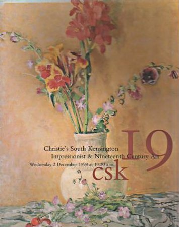 Christies December 1998 Impressionist and Nineteenth Century Art (Digital Only)