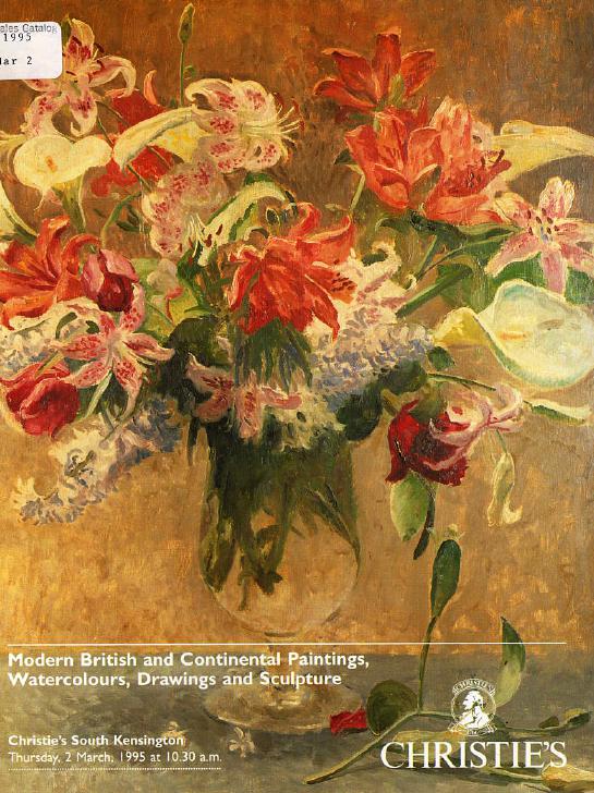 Christies March 1995 Modern British and Continental Paintings, W (Digital Only)