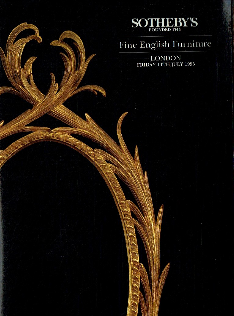 Sothebys July 1995 Fine English Furniture (Digital Only)