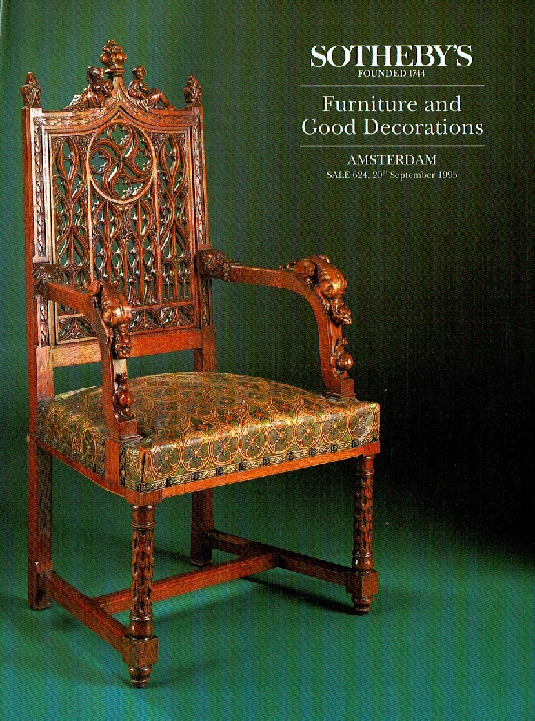 Sothebys September 1995 Furniture & Good Decorations (Digital Only)