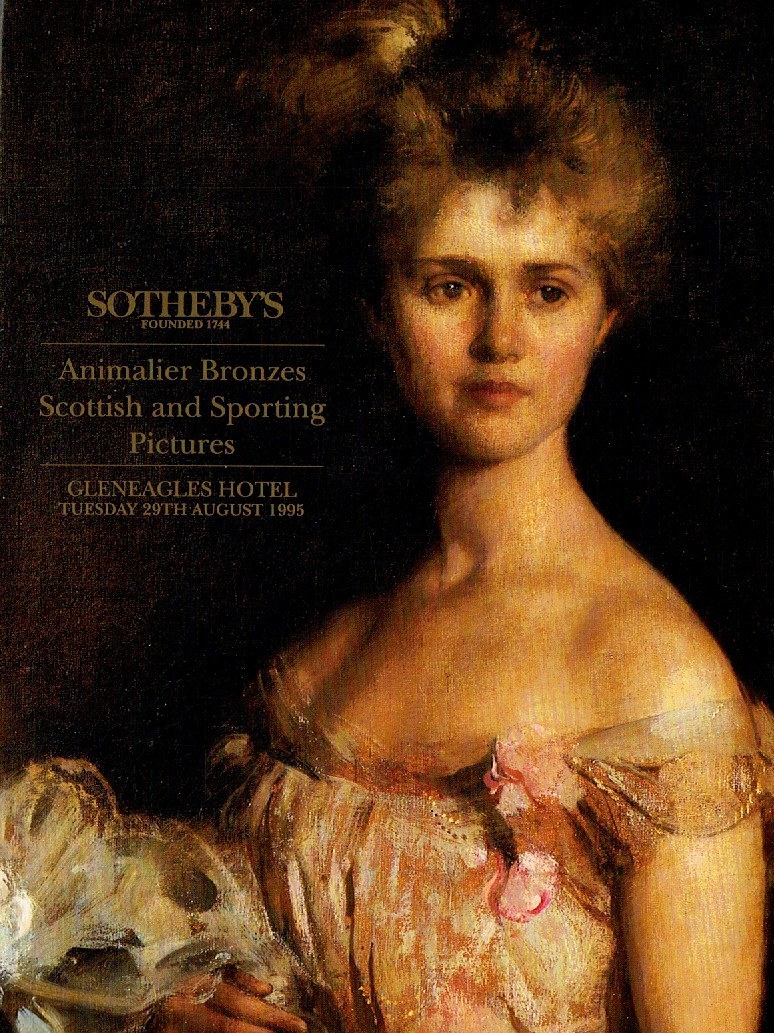 Sothebys August 1995 Animalier Bronzes, Scottish and Sporting Pic (Digital Only)