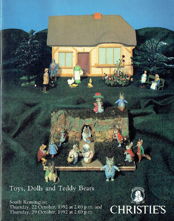 Christies October 1992 Toys, Dolls and Teddy Bears (Digitial Only)