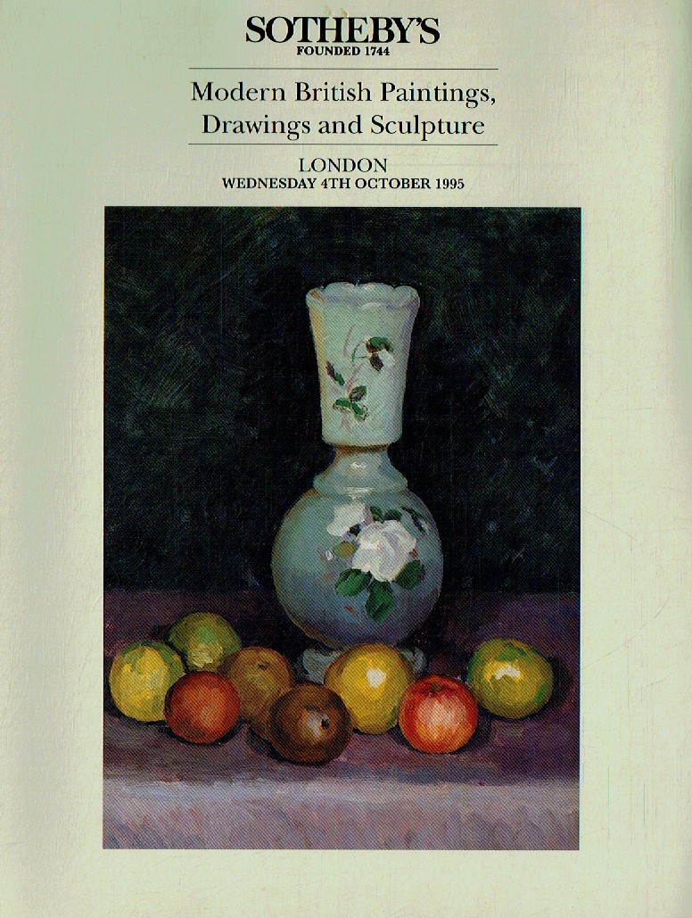 Sothebys October 1995 Modern British Paintings, Drawings and Scul (Digital Only)