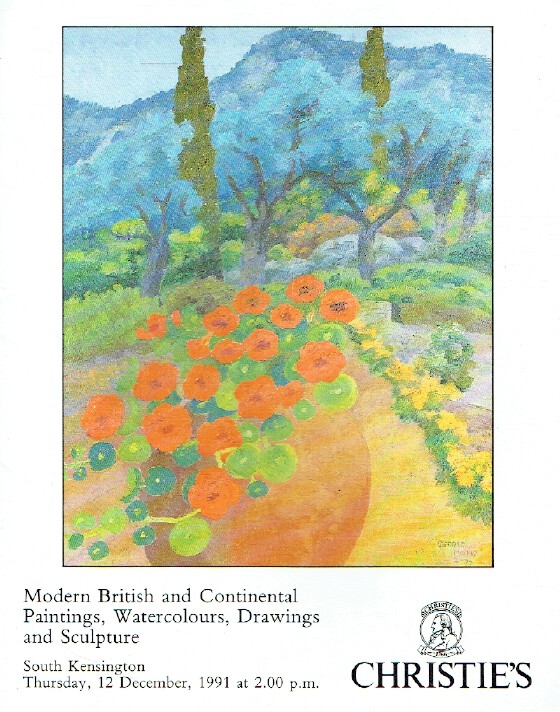 Christies December 1991 Modern British and Continental Paintings (Digitial Only)