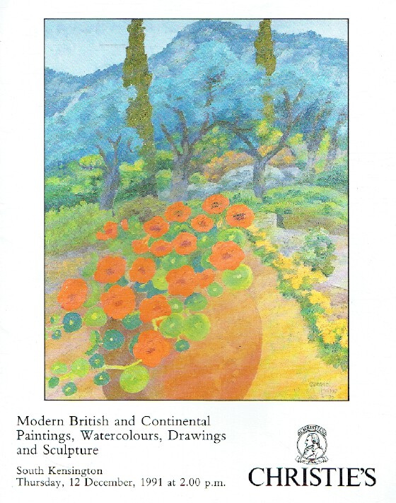 Christies December 1991 Modern British and Continental Paintings (Digital Only)