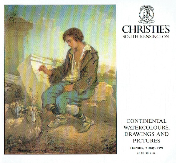 Christies May 1991 Continental Watercolours, Drawings & Pictures (Digital Only)