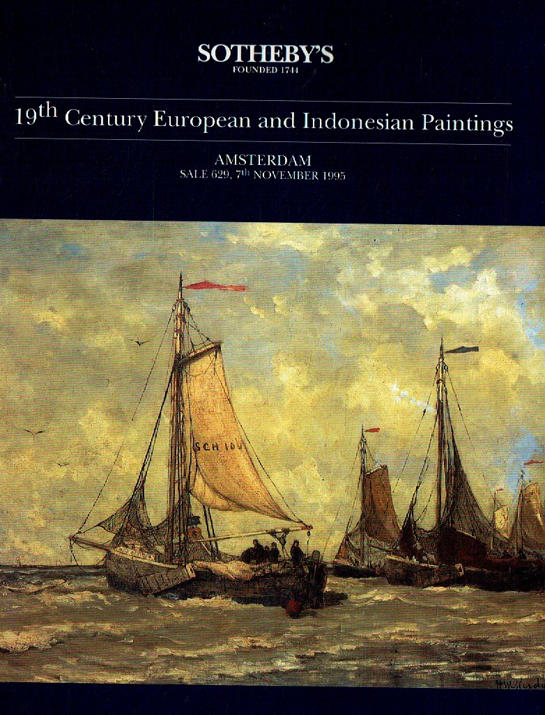 Sothebys November 1995 19th Century European & Indonesian Paintin (Digital Only)