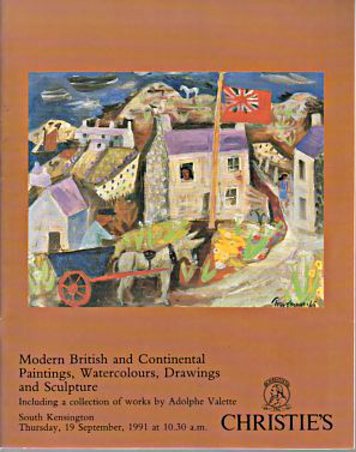 Christies September 1991 Modern British and Continental Painting (Digital Only)