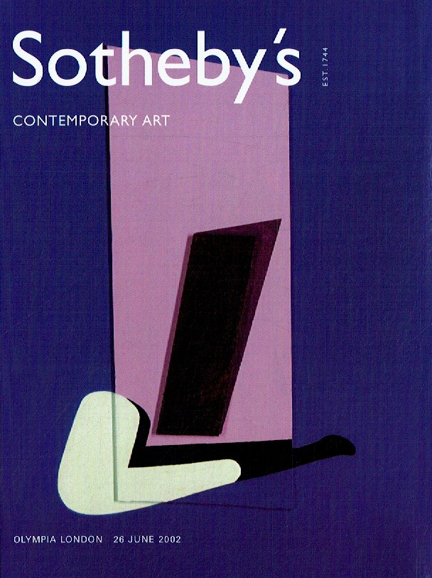 Sothebys June 2002 Contemporary Art (Digital Only)