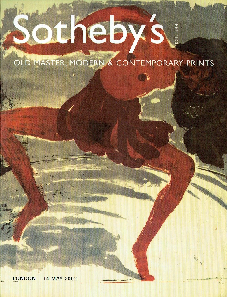 Sothebys May 2002 Old Master, Modern & Contemporary Prints (Digital Only)