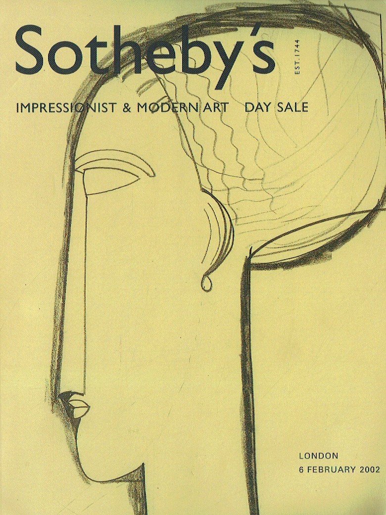 Sothebys February 2002 Impressionist & Modern Art Day Sale (Digital Only)