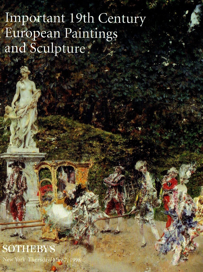 Sothebys May 1998 Important 19th Century European Paintings and S (Digital Only