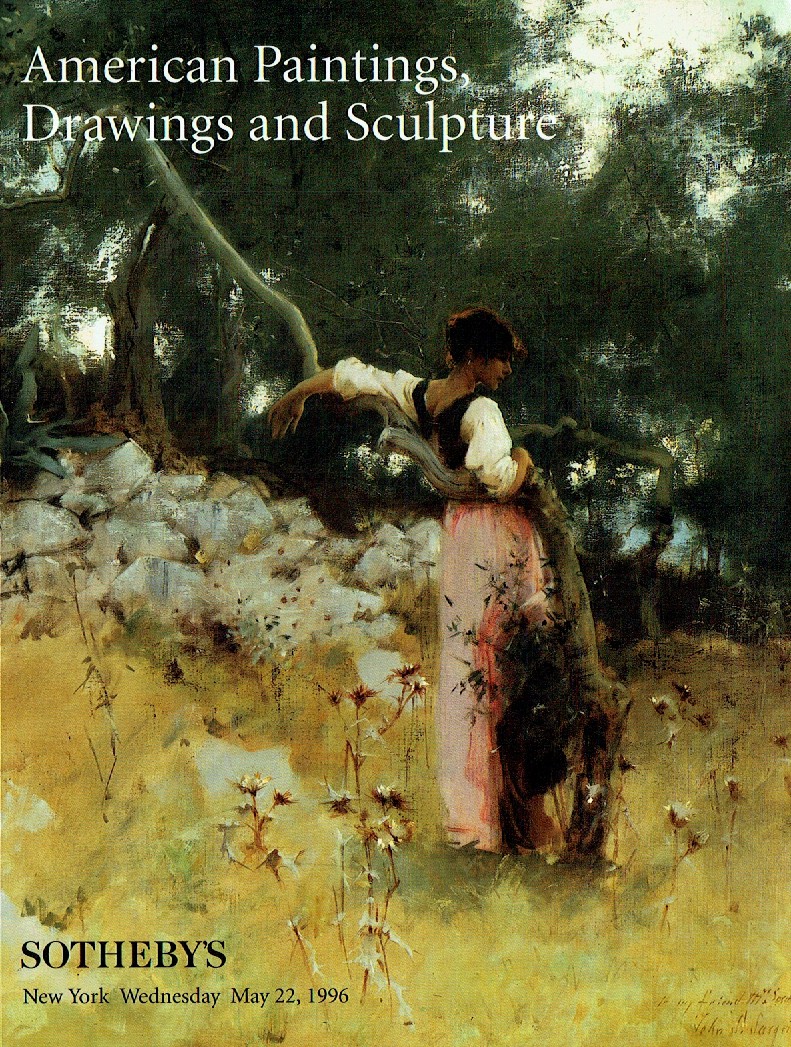 Sothebys May 1996 American Paintings, Drawings & Sculpture (Digital Only)
