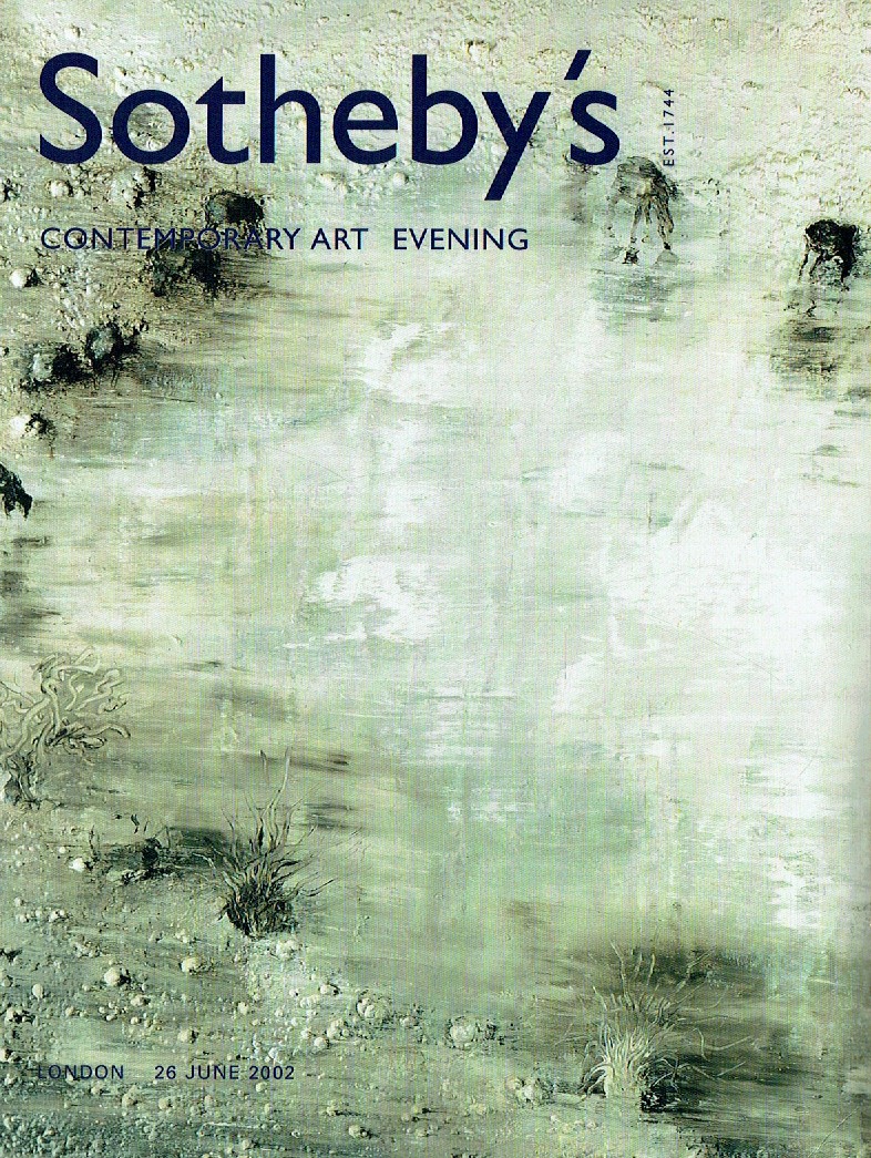 Sothebys June 2002 Contemporary Art Evening (Digitial Only)