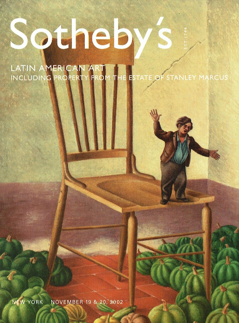 Sothebys November 2002 Latin American Art including proper (Digital Only)