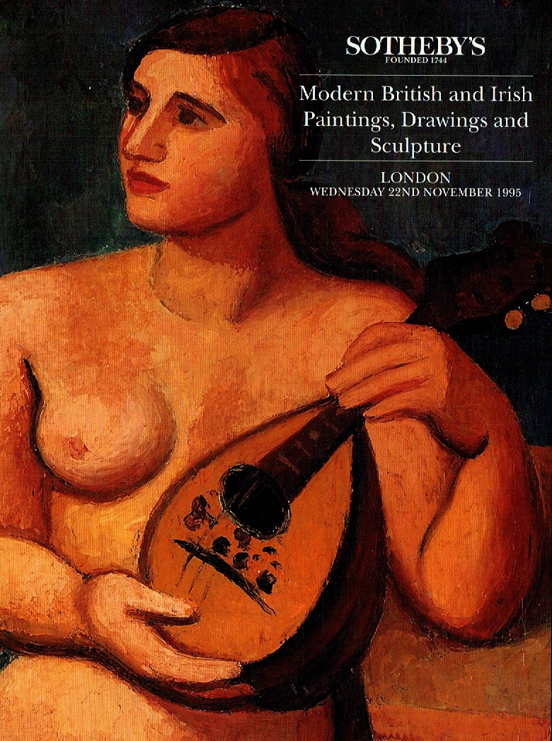 Sothebys November 1995 Modern British and Irish Paintings Drawing (Digital Only)