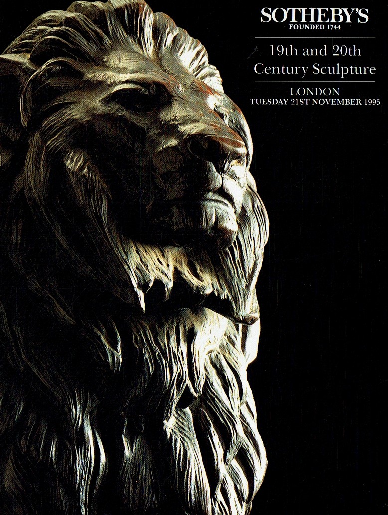 Sothebys November 1995 19th and 20th Century Sculpture (Digitial Only)