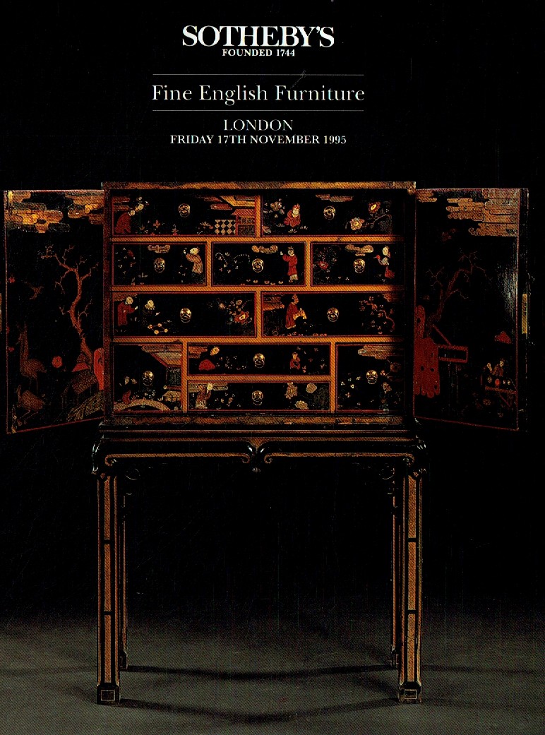 Sothebys November 1995 Fine English Furniture (Digital Only)