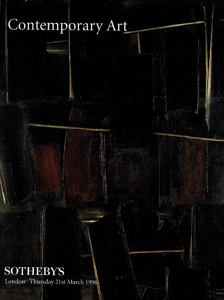 Sothebys March 1996 Contemporary Art (Digital Only)