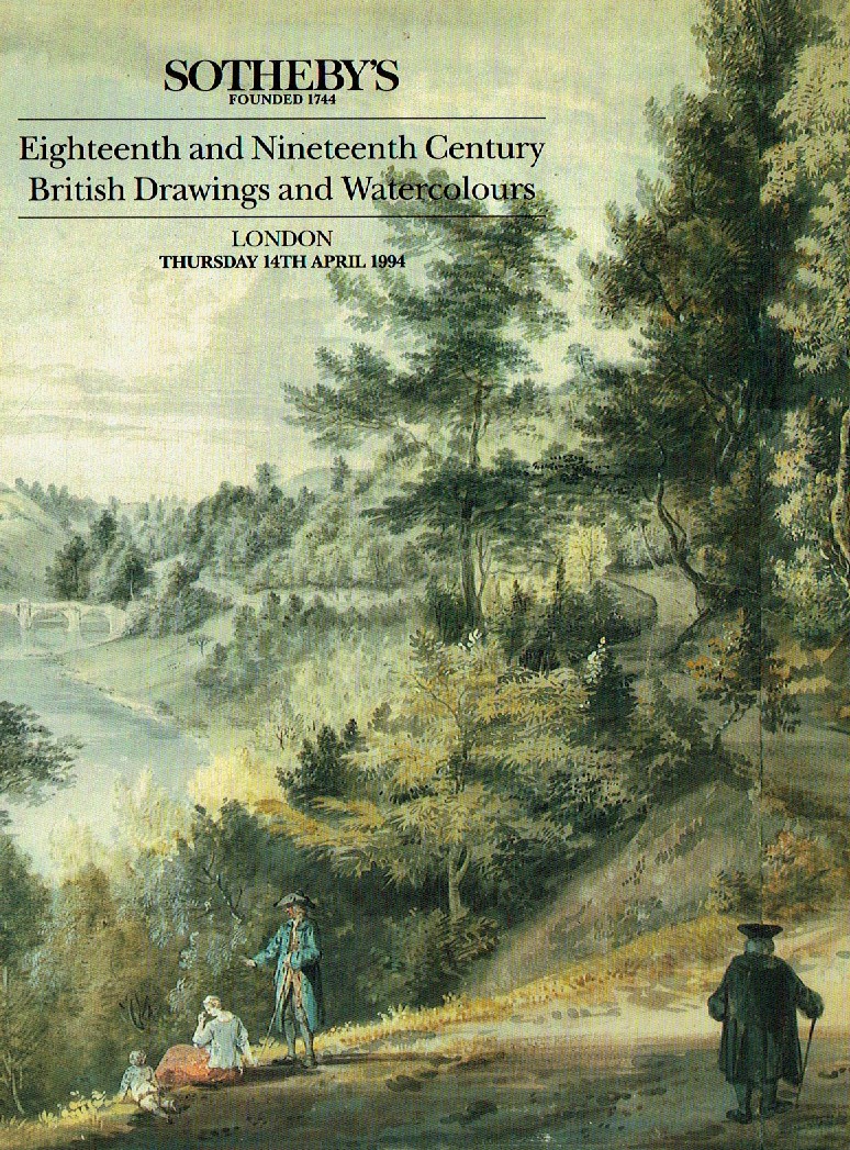 Sothebys April 1994 18th and 19th Century British Drawings and Wa (Digital Only