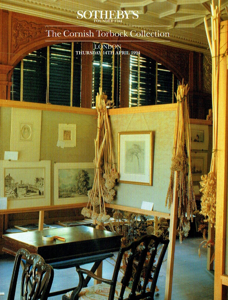 Sothebys April 1994 The Cornish Torbock Collection (Digital Only)