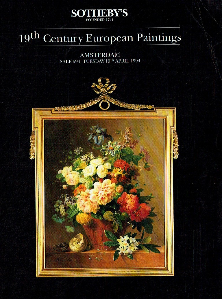 Sothebys April 1994 19th Century European Paintings (Digital Only)