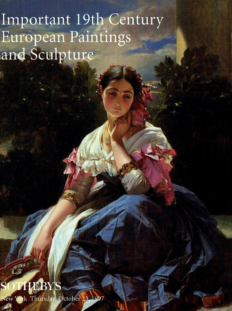 Sothebys October 1997 Important 19th Century European Paintings a (Digital Only