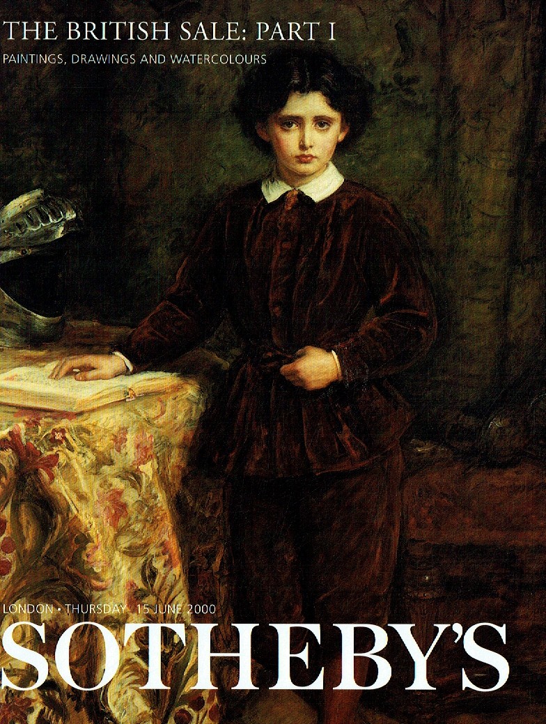 Sothebys June 2000 The British Sale: Part I - Paintings, Drawings (Digital Only)