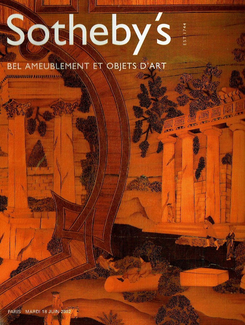Sothebys June 2002 French Furniture and Works of Art (Digital Only)