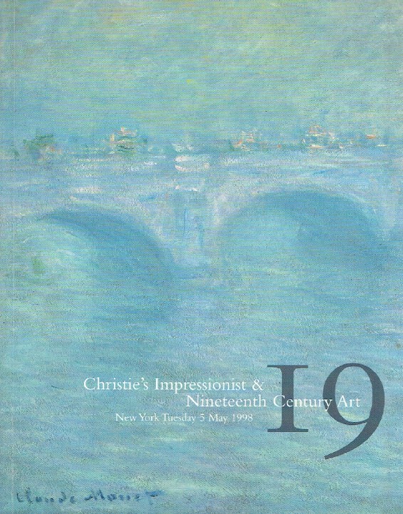 Christies May 1998 Impressionist & 19th Century Art (Digitial Only)