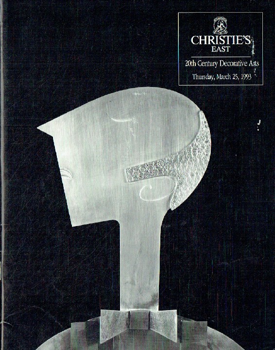 Christies March 1993 20th Century Decorative Arts (Digital Only)