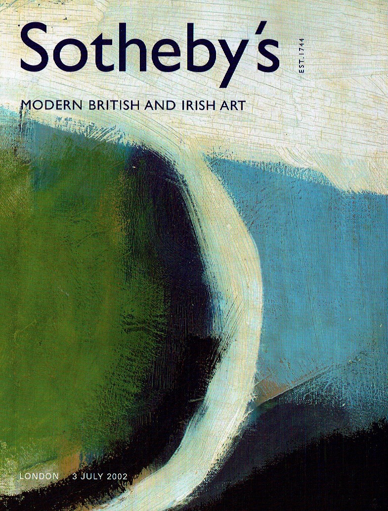 Sothebys July 2002 Modern British and Irish Art (Digital Only)
