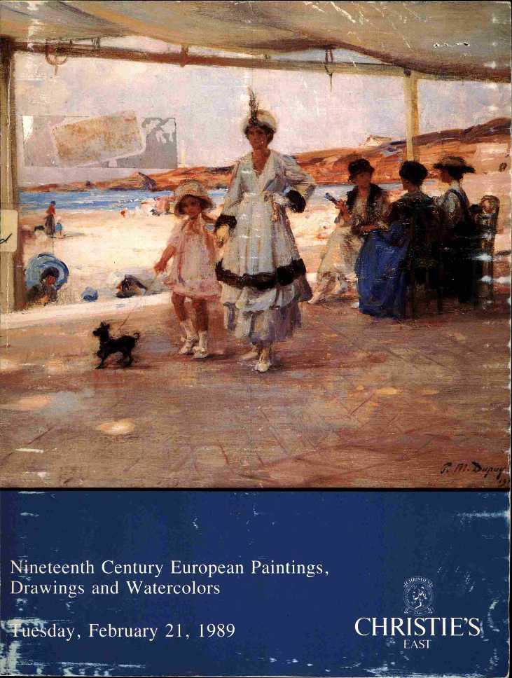 Christies February 1989 19th Century European Paintings, Drawing (Digital Only)