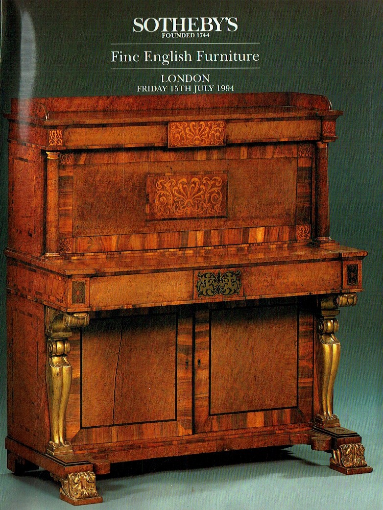 Sothebys July 1994 Fine English Furniture (Digital Only)