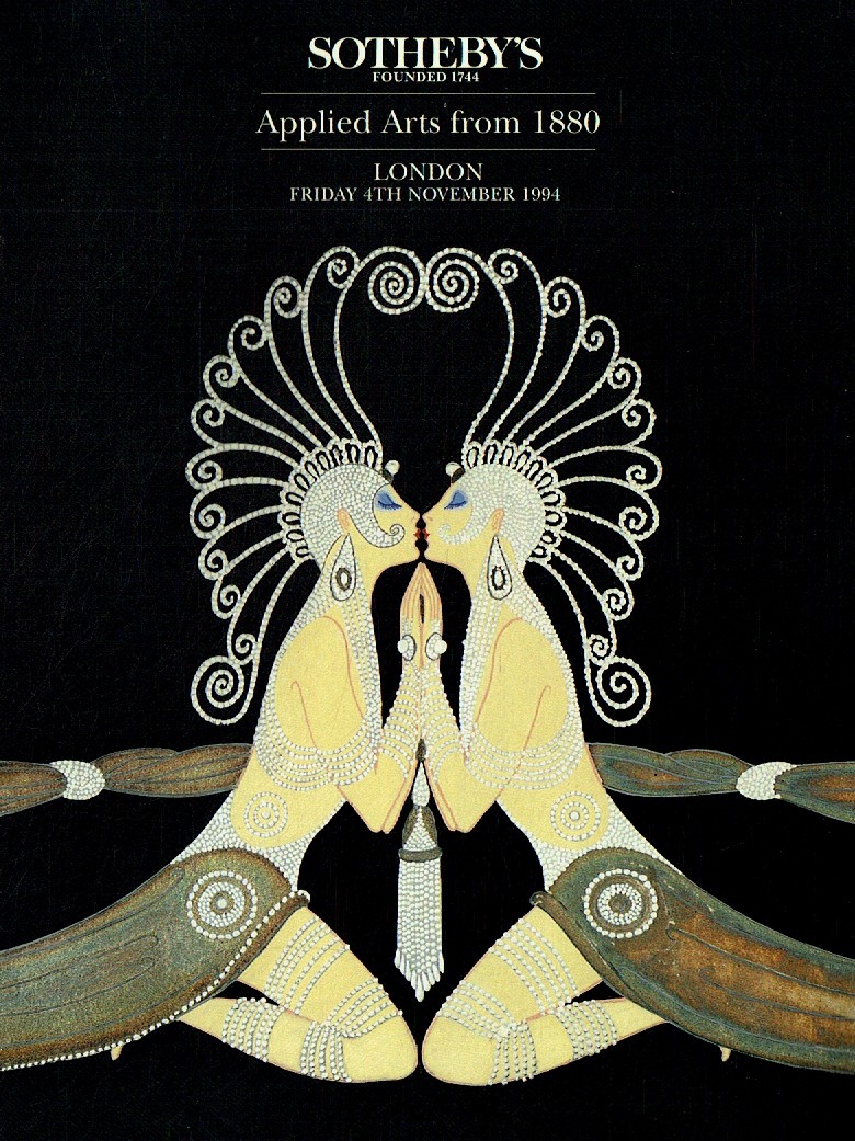 Sothebys November 1994 Applied Arts from 1880 (Digital Only)
