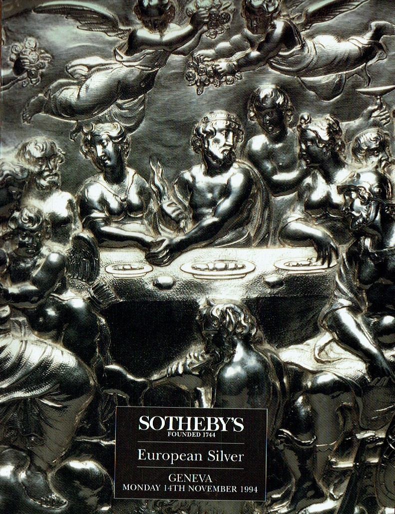 Sothebys November 1994 European Silver (Digital Only)
