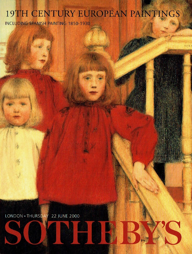 Sothebys June 2000 19th Century European Paintings including Span (Digital Only)