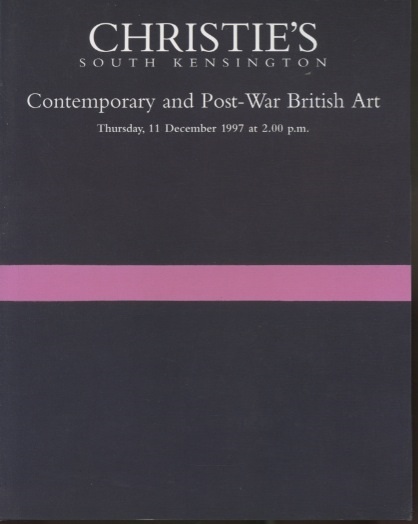 Christies December 1997 Contemporary and Post - War British Art (Digital Only)